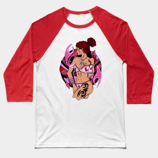 Scorpio Beauty - Mulatto Pink Edition Baseball T-Shirt